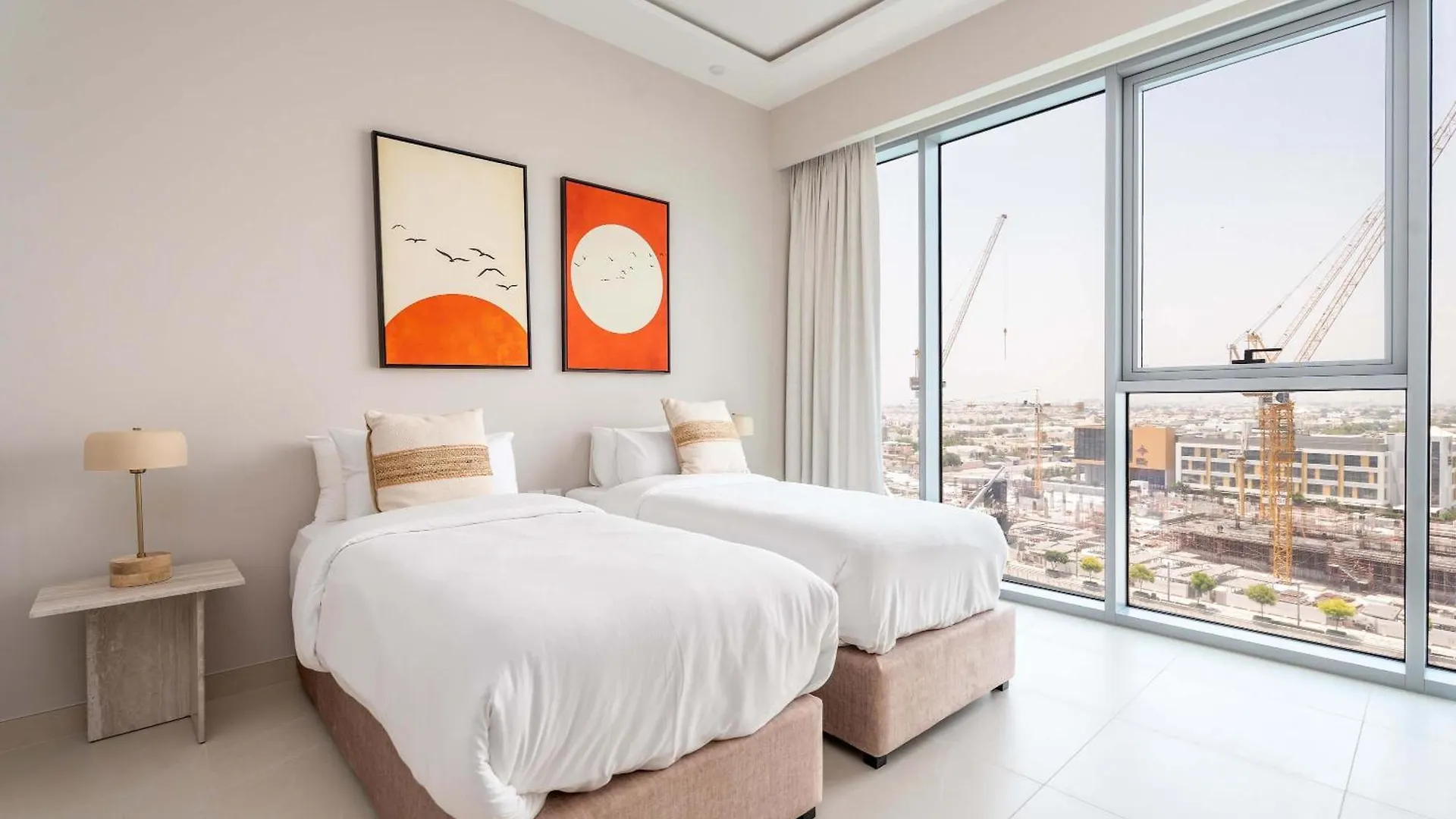 Luxury 3Br & Maid - Canal View - Near Downtown Dubaj Apartament